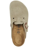 Birkenstock Little Kids Boston Suede Leather Clogs from Finish Line