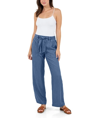 Fever Women's Tie Waist Pants