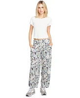 Volcom Juniors' Heat It Up Floral Drawstring Pants