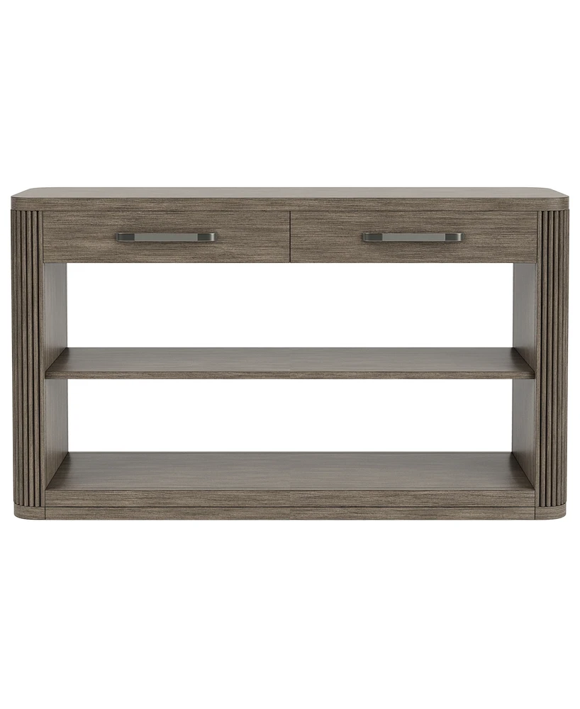 Frandlyn 56" Wood Sofa Table