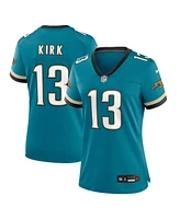 Nike Women's Christian Kirk Teal Jacksonville Jaguars Prowler Throwback Game Jersey