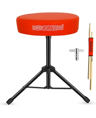 5 Core Drum Throne Padded Guitar Stool Height Adjustable Music Chair Ds 01 Org