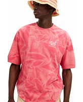 Desigual Men's Printed T-shirt with gradient effect