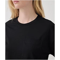 Pact Women's Organic Cotton Softspun Long Sleeve Pocket Tee