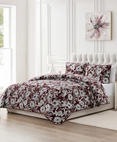 Seventh Studio Whim Floral Plush 2-Pc. Quilt Set, Twin