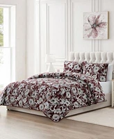 Seventh Studio Whim Floral Print Plush Quilt Sets