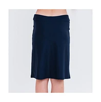 Calypsa Big Girls Knee Length Swim Skort