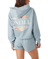 O'Neill Juniors' Drift Logo-Graphic Fleece Pullover Hoodie