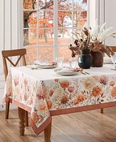 Elrene Autumn Blooms Rectangle Tablecloth