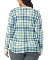 Cuddl Duds Plus Long-Sleeve Crewneck Thermal Top