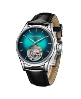 SE0071T Swan & Edgar Hand Assembled Tourbillon Green