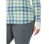 Cuddl Duds Plus Long-Sleeve Crewneck Thermal Top