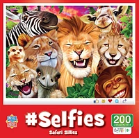 Masterpieces Selfies - Safari Sillies 200 Piece Jigsaw Puzzle