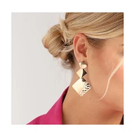 Sohi Women's Pavement Drop Earrings