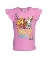 Scooby-Doo Girls Scooby Doo [SizeRangeDescription1] 3 Pack Graphic T-Shirts [SizeDescription1]