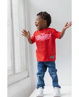 Pj Masks Boys Gekko Catboy Owlette 3 Pack Graphic T-Shirts to