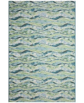 Liora Manne' Marina Wave 7'10"x9'10" Area Rug