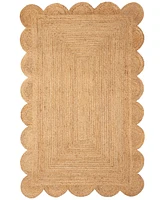 Liora Manne' Java Scalloped Edge 3'6"x5'6" Area Rug