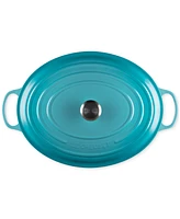 Le Creuset Caribbean 15.5 Quart Enameled Cast Iron Oval Dutch Oven