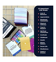 Life Sutra Couples Games - Developed by a Psychologist in Usa - 400 Conversation Starters for Married Couples