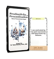 Life Sutra Procrastination Buster: 80 Powerful Affirmations to Ignite Your Productivity & Transform Your Life - Assorted Pre