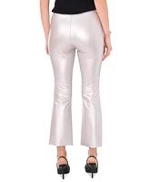 Vince Camuto Women's Metallic Pull-On Flared-Leg Pants