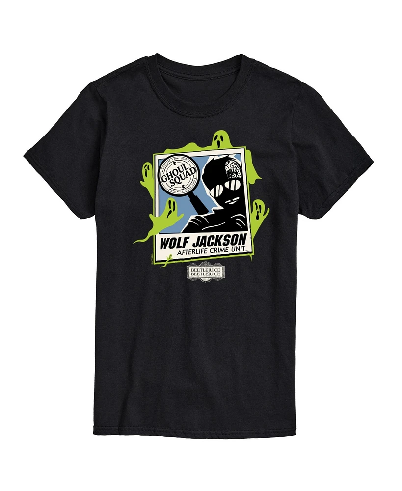 Hybrid Apparel Men's Beetlejuice Wolf Jackson Tee