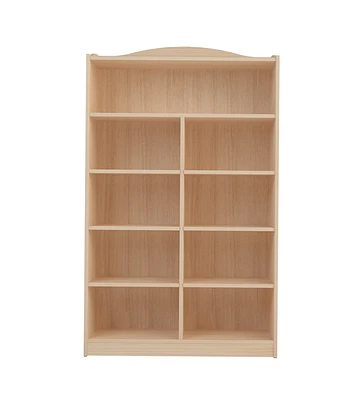 Bintiva 60" Deluxe Wood Bookcase