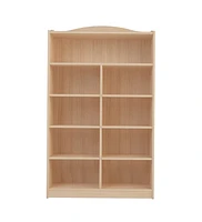 Bintiva 60" Deluxe Wood Bookcase