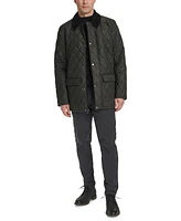 Cole Haan Men's Diamond Quilted Barn Long-Sleeve Jacket