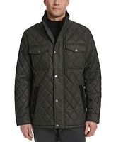 Cole Haan Men's Quilted Stand-Collar Jacket