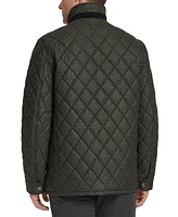 Cole Haan Men's Quilted Stand-Collar Jacket