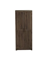 Simplie Fun Sleek and Spacious Armoire Elevate Your Bedroom Sanctuary