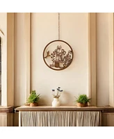 Slickblue 3-Layer Wall Plaque – Elegant and Versatile Home Decor