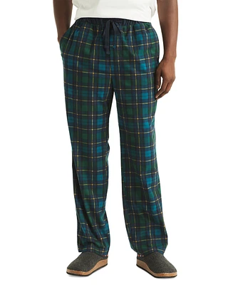 Nautica Men's Classic-Fit Plaid Fleece Pajama Pants