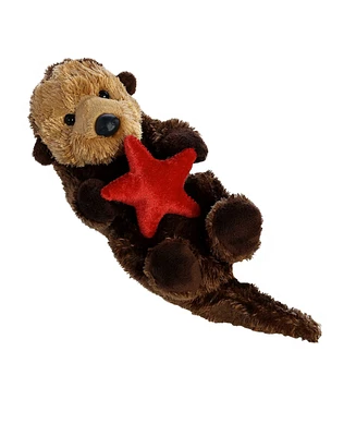 Aurora Small Otto Mini Flopsie Adorable Plush Toy Brown 8"