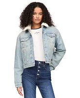 Tommy Jeans Women's Izzie Denim Puffer 3-in-1 Jacket