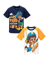 Nickelodeon Boys Santiago Of The Seas 2 Pack Graphic T-Shirts To