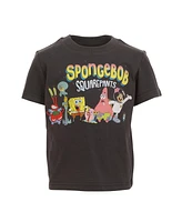 Nickelodeon Toddler Boys SpongeBob SquarePants Squidward 3 Pack T-Shirts to