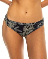 Roxy Juniors' Printed Low-Rise Bikini Bottoms