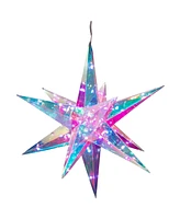 Kurt Adler Light Smart Led Holographic Starburst, 13.25 Inches