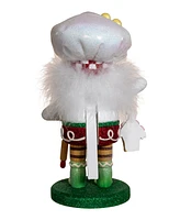 Kurt Adler Glittered Capiz Star Tree Topper, 10 Inches