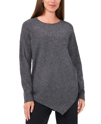 Vince Camuto Women's Crewneck Asymmetrical Sweater