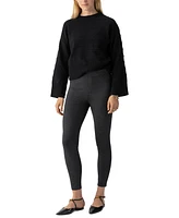 Sanctuary Women's Ottoman Stitch Crewneck Sweater