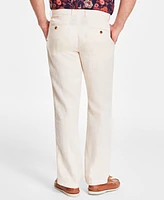 Club Room Men's Linen Cross-Dye Pants, Created for Macy's