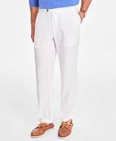 Club Room Men's Linen Solid Pants, Created for Macy's