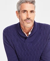 Club Room Men's Chunky Shawl Collar Sweater, Created for Macy's