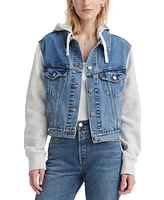 Levi's Women's Hybrid Hoodie Trucker Jacket