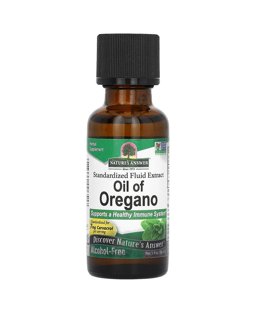 Nature's Answer Oil of Oregano Alcohol-Free