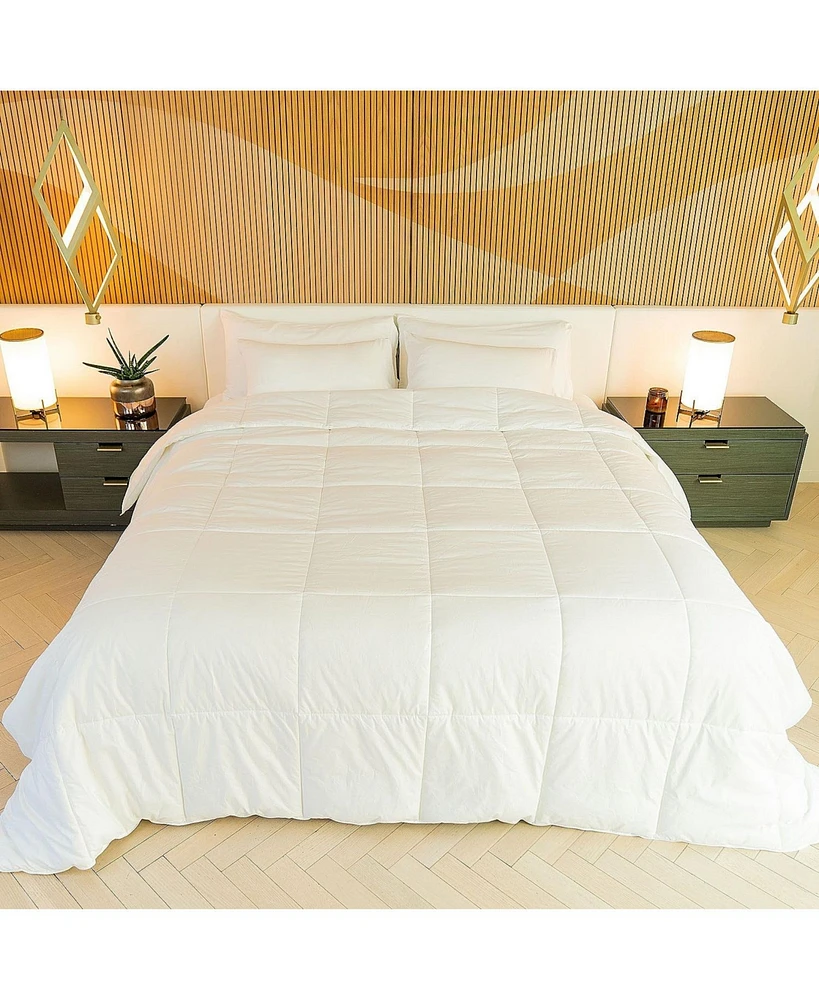 FluffCo Down Blended Comforter - King